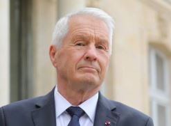 The Secretary General of the Council of Europe Thorbjorn Jagland looks on at the Elysee Palace in Paris on May 6, 2019. The Council of Europe announces it lifts the immunity of its former secretary general, Norway's Thorbjorn Jagland, who is targeted in his country by an investigation into his past links with US sex offender Jeffrey Epstein on February 11, 2026. (AFP)